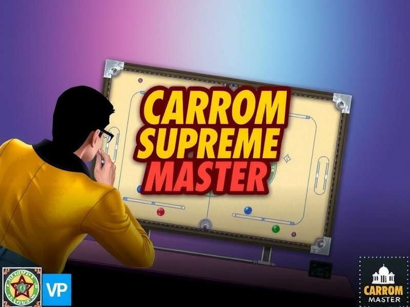 Intense carrom match in Carrom Supreme Master Carrom Supreme Master Gameplay